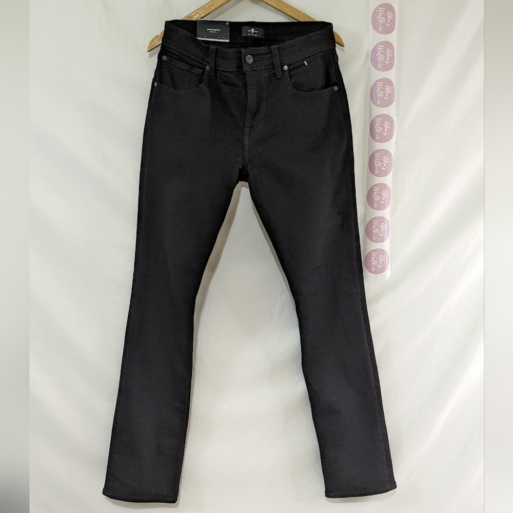 NWT 7 For All Mankind Straight Tapered Jeans - Picture 3 of 10